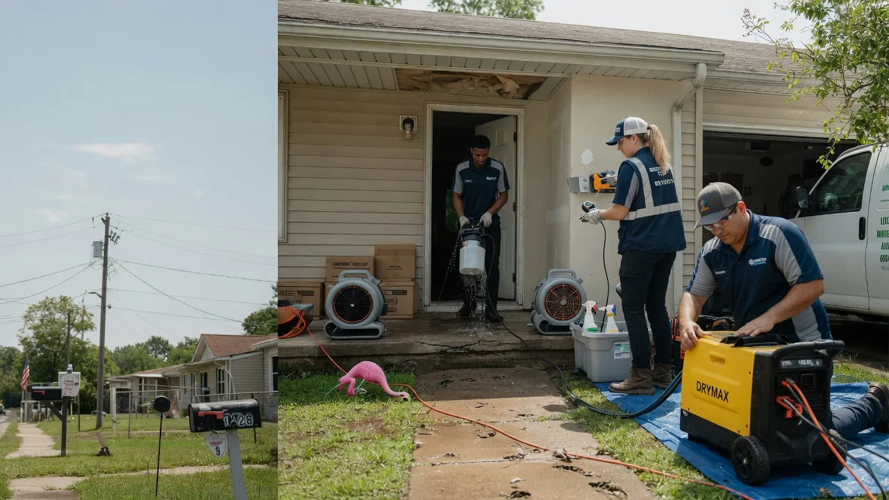Storm Damage Water Removal in Camden, TN near me